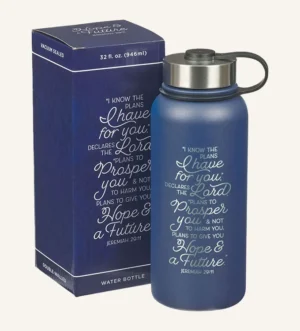 Vannflaske – I know the plans (Jer 29,11)