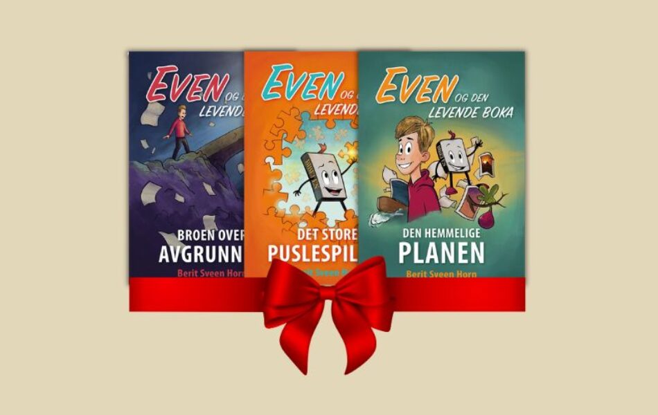 Bokpakke, even og den levende boka. kristen barnebok