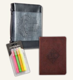 Sort/brun bibelpakke (L)