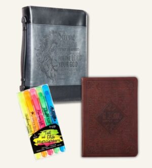 Sort/brun bibelpakke