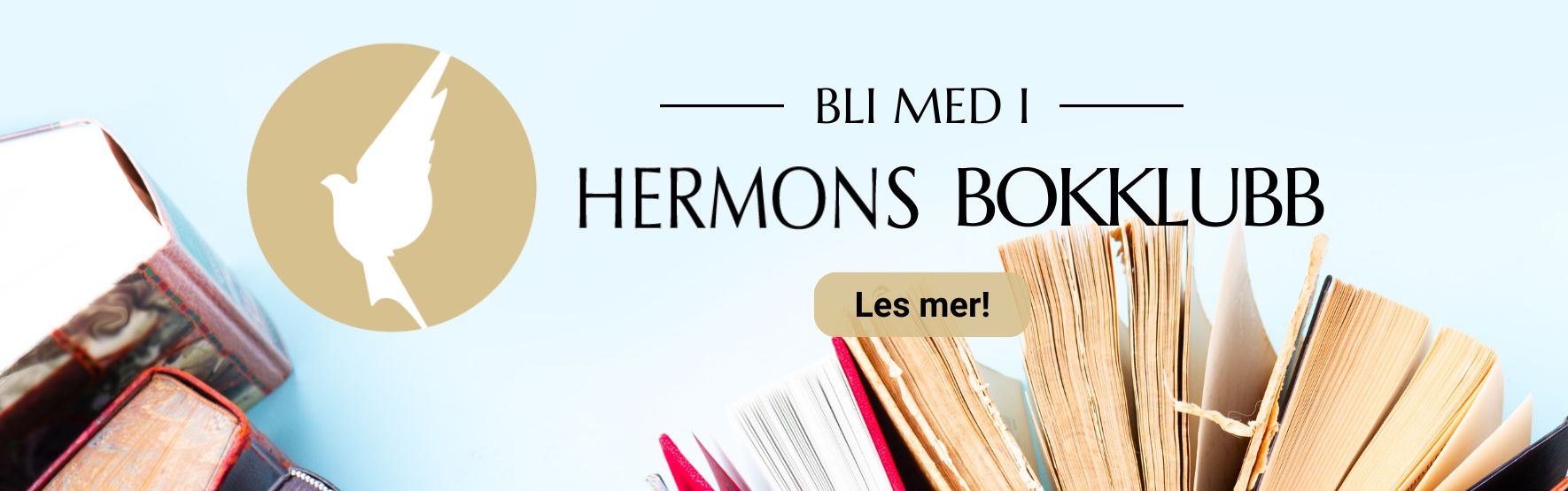 Hermons bokklubb, bokklubb, kristen bokklubb, bokklubb for kristne