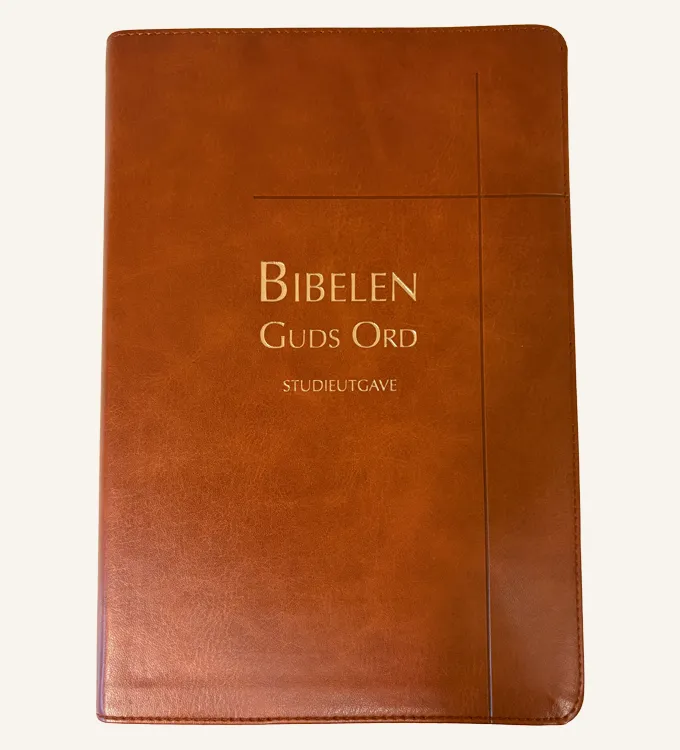Bibelen – Guds Ord / Studieutgave brun m/reg