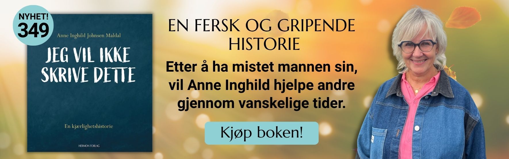 sorgbok, bok om sorg, mistet mannen, det å miste mannen, det å miste noen man er glad i