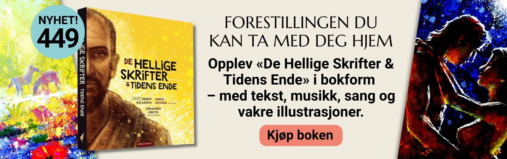De hellige skrifter og tidens ende, forestilling i bok, Bjørn Aslaksen